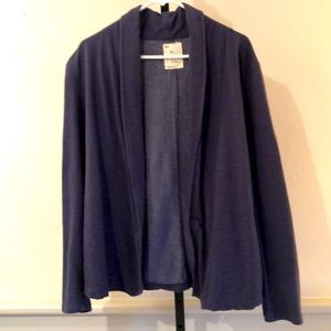 Gap, X-Large Blue Lightweight Cotton / Polyester Blazer, NWOT